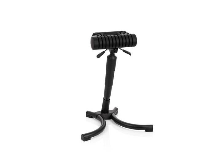 Siège assis-debout - hjh OFFICE - TOP WORK 33 - Noir - Mousse rigide