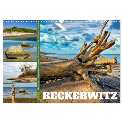 Beckerwitz - Impressionen aus der Wohlenberger Wiek (Wismarer Bucht) (Wandkalender 2026 DIN A3 quer), CALVENDO Monatskalender