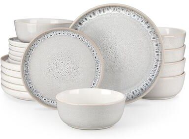 vancasso Snow Dinnerware Collection Stoneware for Modern Kitchens