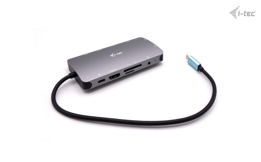 I-TEC USB-C Metal Nano Docking Station mit Power Delivery 100W C31NANODOCKVGAPD
