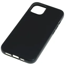 BackCase / Schutz-Hülle für Apple iPhone 14 aus flexiblem TPU, schwarz