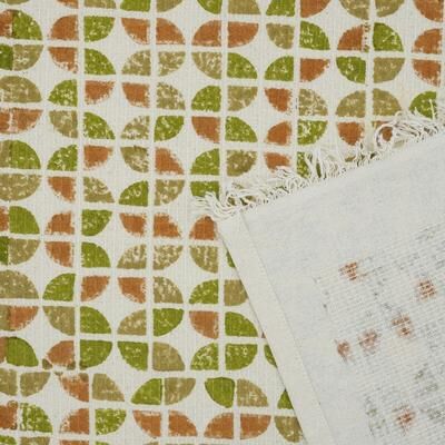 Fabdivine Handmade Floral Block Print Kitchen or Bath Room Hand Towels Home or Office Accent