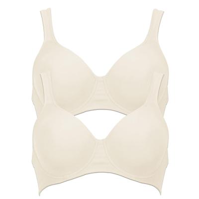 Bügel-BH ANITA "Bügel BH Twin", Damen, Gr. 70, Cup E, beige (champagner champagner), Obermaterial: 70% Polyamid PA. 30% Elasthan EL., BHs Bügel-BH