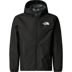THE NORTH FACE Kinder Regenjacke TEEN ZIPLINE RAIN JACKET, Größe S in Schwarz Schwarz