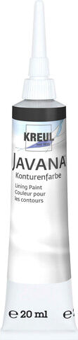 Konturenfarbe für Seide, schwarz, 20 ml