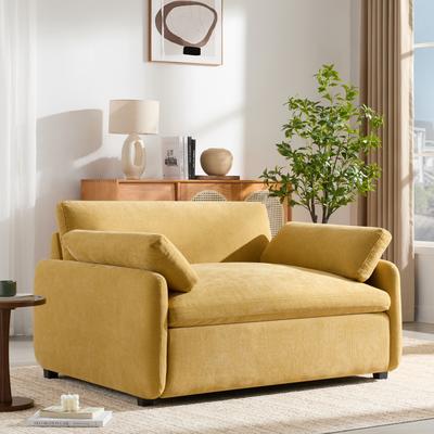 GREATPLANINC Modern Oversized Upholstered Accent Chair