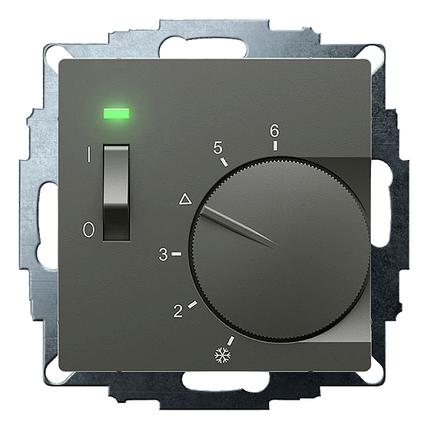 Eberle Controls Eberle UTE 1015-Anthrazit-55 Raumthermostat Unterputz 5 bis 30°C (191811554302)