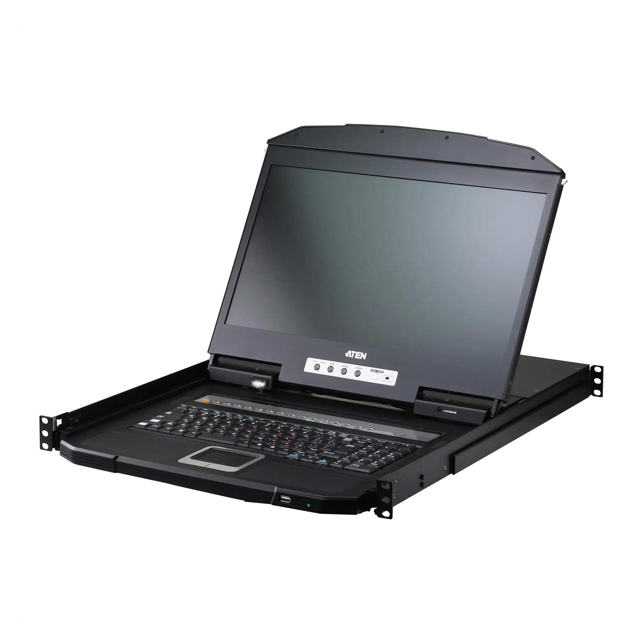 Aten Technology CL3716NW F LCD KVM Konsole 16-Port Single Rail (CL3716NW F)
