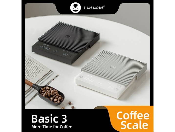 TIMEMORE Black Mirror Basic 3 Balance de cuisine numérique pour café et aliments, mini plateforme de pesée, plus élégante, plus intelligente, légère