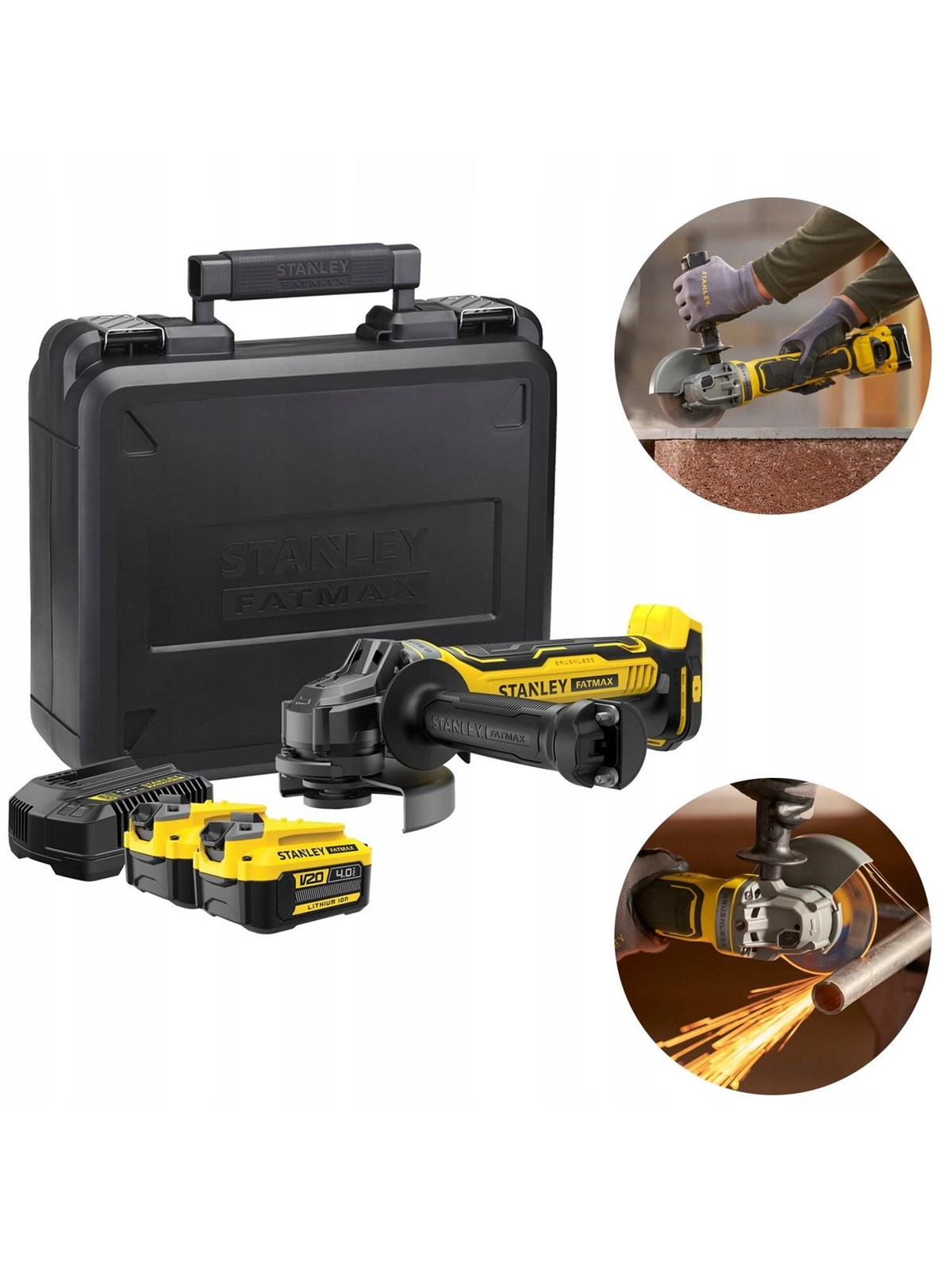 Stanley Cordless Angle Grinder