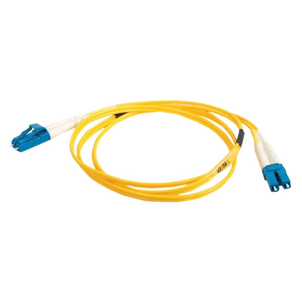 C2G LC-LC 9/125 OS1 Duplex Singlemode PVC Fiber Optic Cable (LSZH) (3 m) (85606)