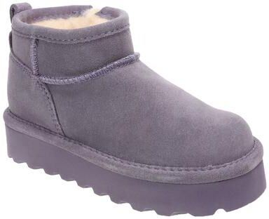 BEARPAW Retro Shorty Youth - Girls 5 Youth Purple Boot Medium