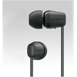 Sony WI-C100 (Keine Geräuschunterdrückung, 25 h, Kabellos), Kopfhörer, Schwarz