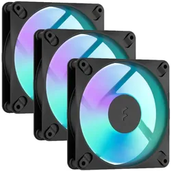 Fractal Design Dynamic 3 12 RGB 3-Pack Black | Gehäuselüfter