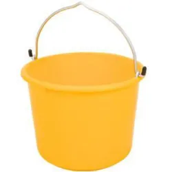 IRONSIDE Eimer kranbar 20L gelb, mit Hakenbügel & L-Skala