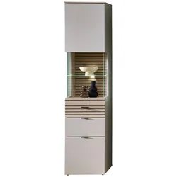 Vitrine Memphis Eichefarben/Kaschmir