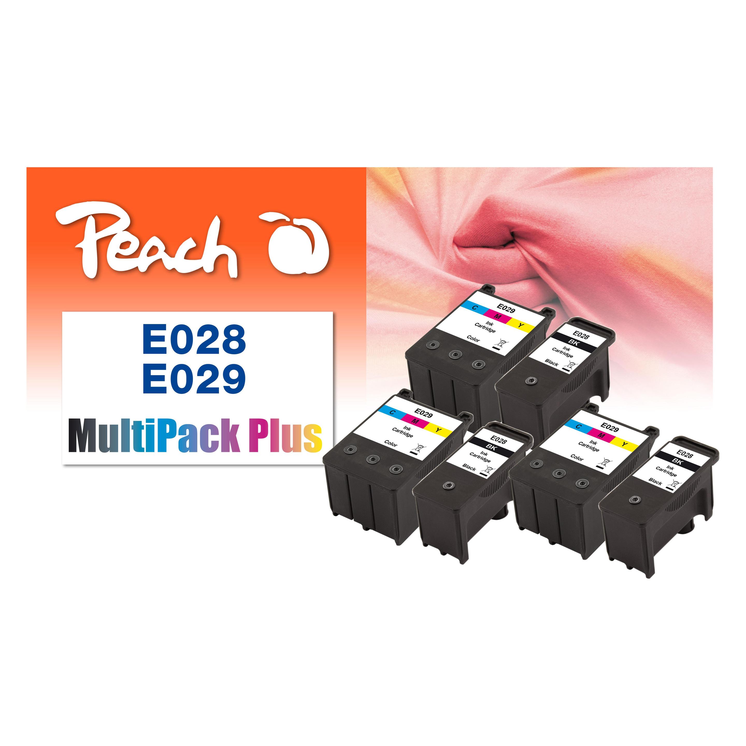 Peach Spar Pack Plus Tintenpatronen kompatibel zu Epson T028, T029 (33150758)