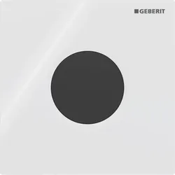 Geberit Typ 01 UR-Strg., rund, elektron. Sp. Netzbetrieb, weiß glänzend