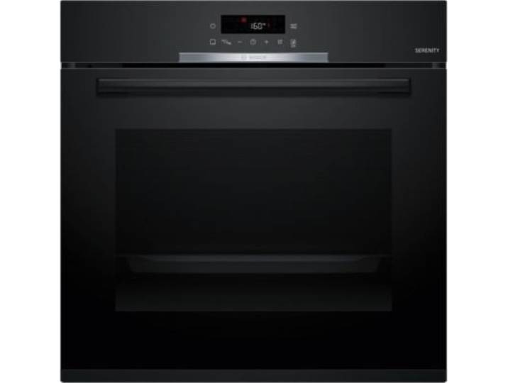 Bosch - Four Encastrable Hba372bb4 - Chaleur Pulsée - Hydrolyse - Pyrolyse - Porte Froide - Mode Friture Sans Huile Air Fry