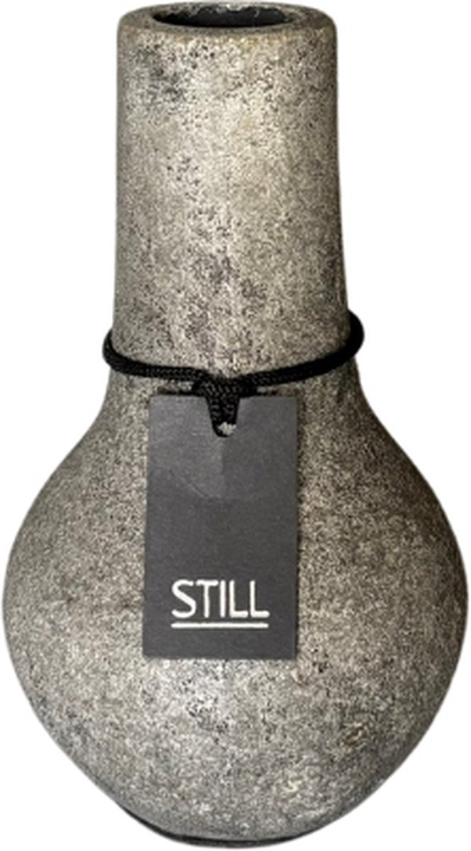 STILL Flesvaas Organisch Earth Grijs 20 x 14 cm