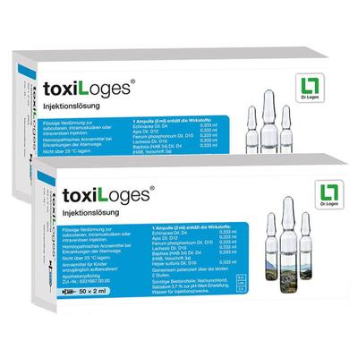 Toxiloges Injektionslösung Ampullen x2 2x50x2 ml