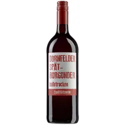 Andreas Oster Dornfelder Spätburgunder QbA Rotwein, halbtrocken, Deutschland 1l