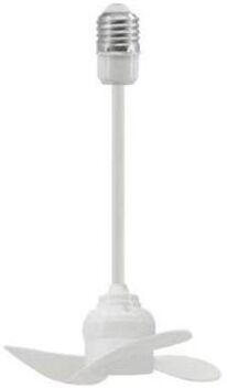 Fusion Finds Quiet Ceiling Fan Bulb Socket With Brushless Motor For Bedroom And Home Cooling b