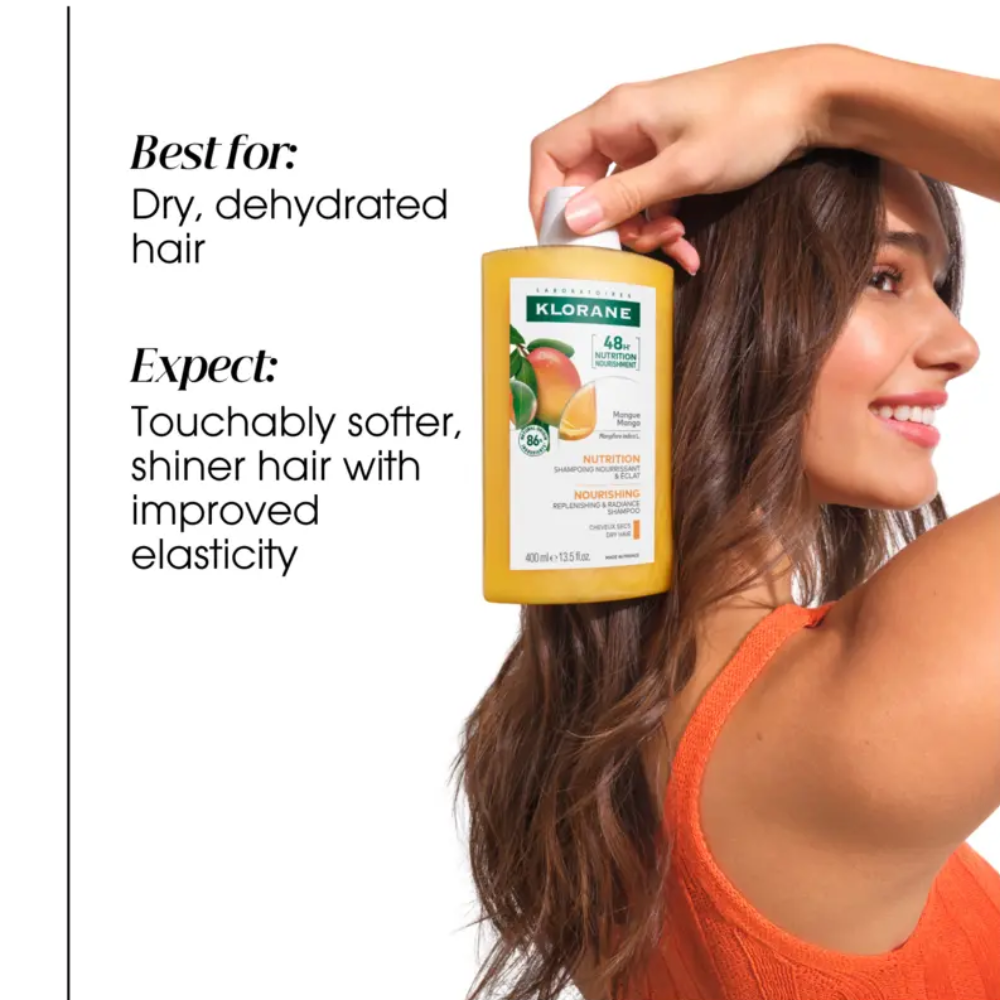 Klorane Mango Butter Dry and Damaged Hair Shampoo 200mL