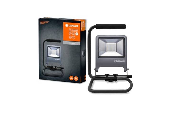 LEDVANCE LED Arbeitslicht, Leuchte für Außenanwendungen, Kaltweiß, Tripod-Ständer, LED Worklight, 1 x 50 watts