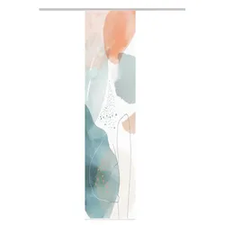 Schmidt Schiebevorhang Aqua 60 x 260 cm Polyester Bunt