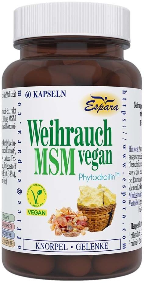 Espara Weihrauch MSM vegan Kapseln 60 St