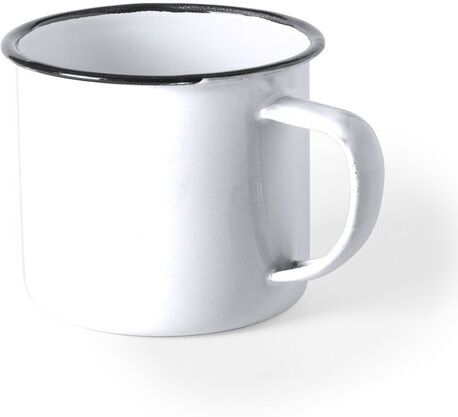 Mug personnalisé métallique Wilem métal blanc