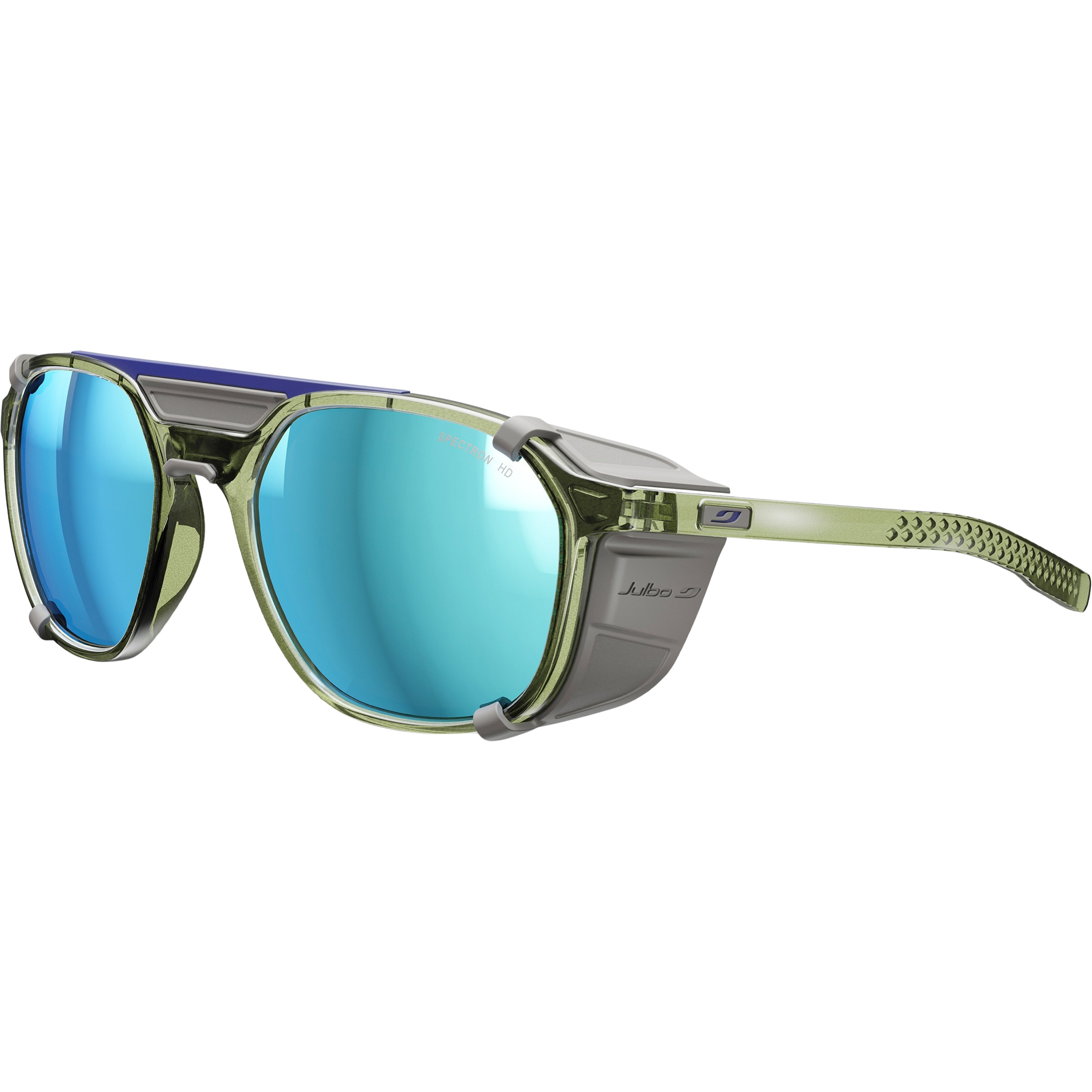 Julbo Slack Cover Spectron HD 4 Pol. Gletscherbrille Gletscherbrillen gruen Größe L Lifestyle | Bergsteigen