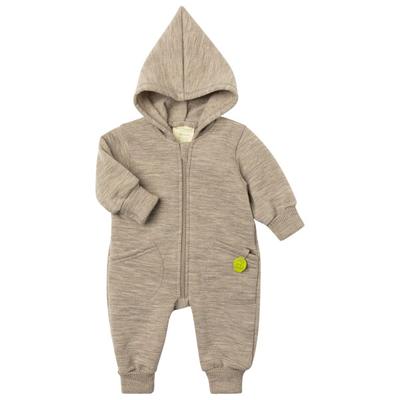 Engel - Baby Kapuzenoverall - Overall Gr 86/92 beige