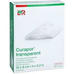 Curapor Wundverband steril transparent 8x10 cm Kohlpharma