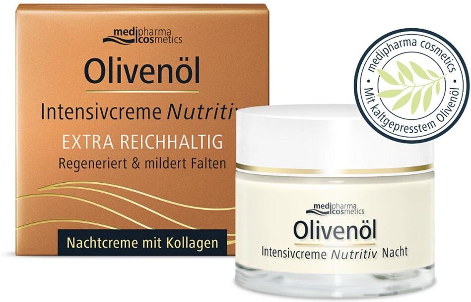 Medipharma Cosmetics Olivenöl Intensivcreme Nutritiv Nachtcreme 50ml