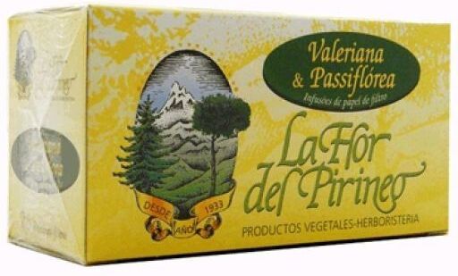 La Flor del Pirineo Valeriana Infusion+Pasiflora