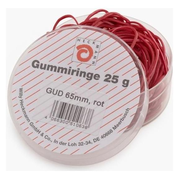 Wihedü Gummiring Durchmesser: 65 mm Werkstoff: Kautschuk (510063)