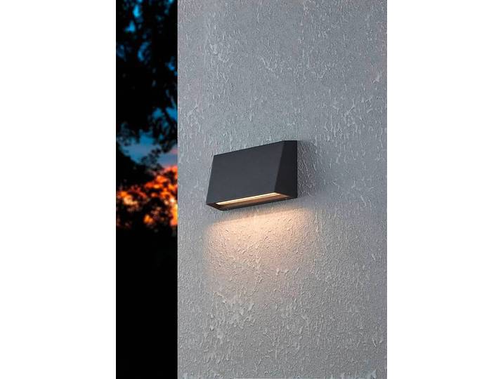 Applique LED Spongano - Type C 20 x 12 x 6cm Noir