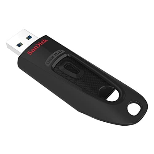 SanDisk Ultra USB 3.0 Flashdrive 128 GB Zwart