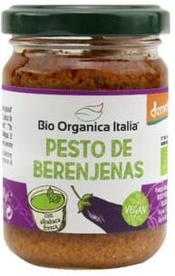 Bio Orgánica Italia Molho Pesto Beringelas Bio 140g