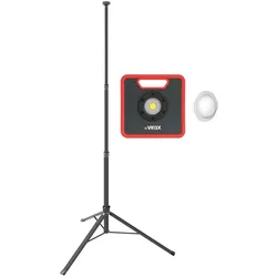 Virax, Arbeitsleuchte, 4000 Lumen Scheinwerfer + 2m Stativ-Set (4000 lm)