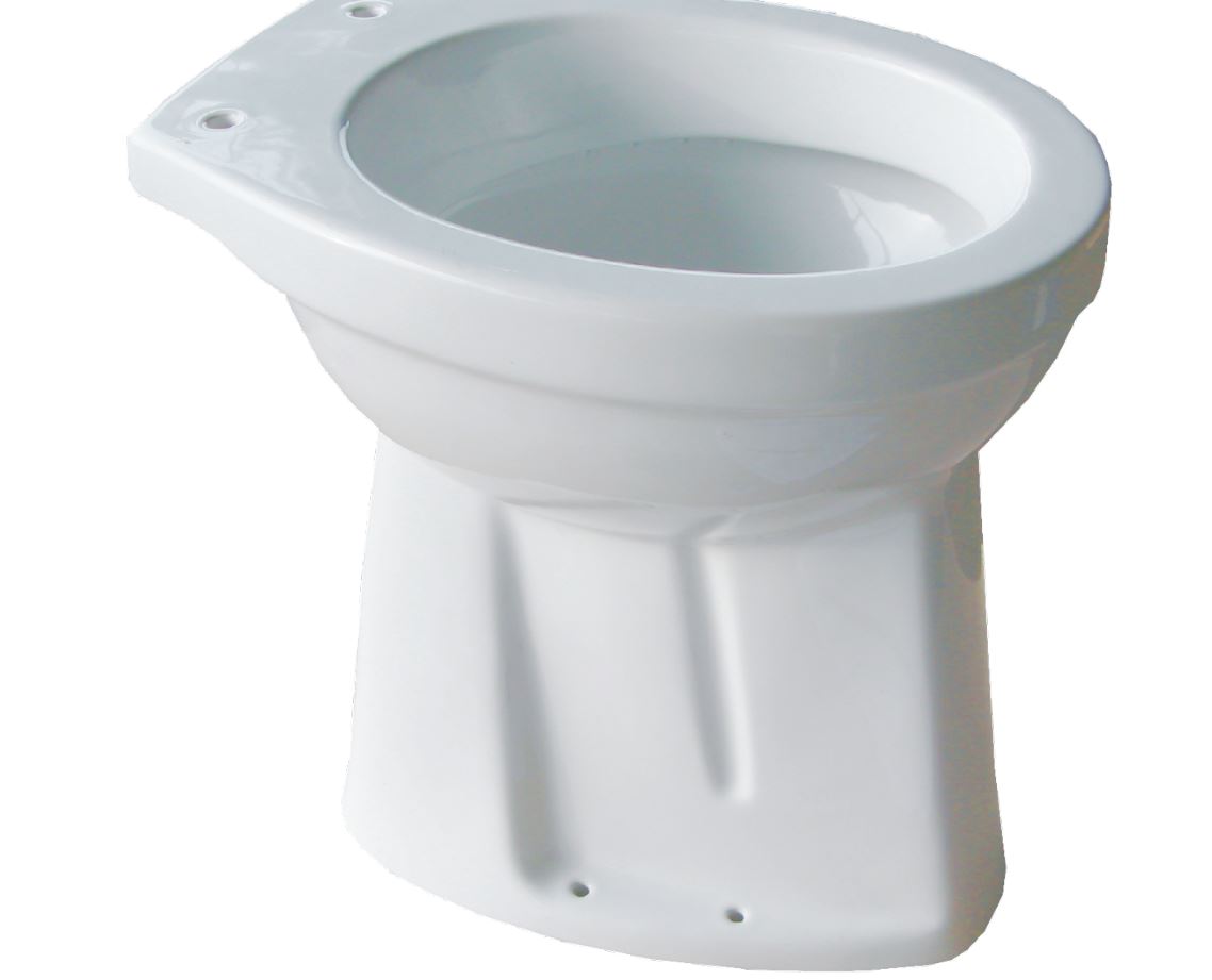 CONMETALL CORNATclean WC flach IS 500mm weiß 09107350