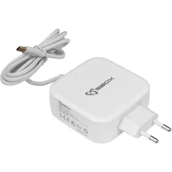 Sbox TC-65W TYPE-C 65W (65 W, 1 Port), USB Ladegerät, Weiss