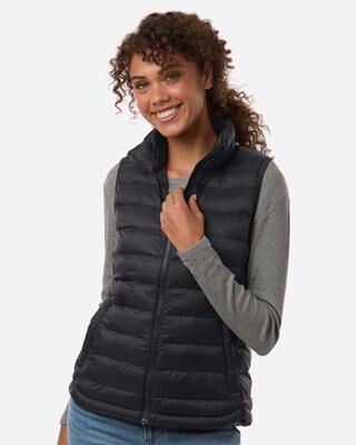 Weatherproof W26717 Women's Lightweight Poly-filled Packable Vest in Black size XL