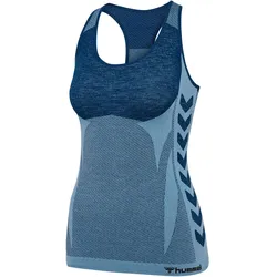 hummel hmlCLEA Seamless Funktions Tanktop Damen 7782 - navy peony/faded denim M