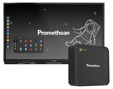 Promethean Chromebox, 1,9 GHz, Intel Celeron, 5205U, 4 GB, 128 GB, ChromeOS