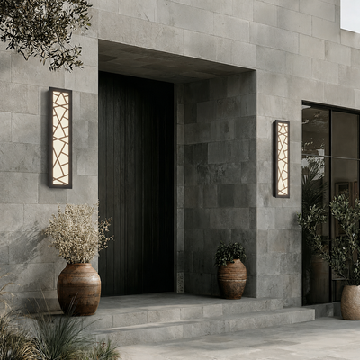 "Harper   Waterproof LED Wall Light   12"" / Warm White (3000k)   Outdoor Lighting   MOD LIGHTING"