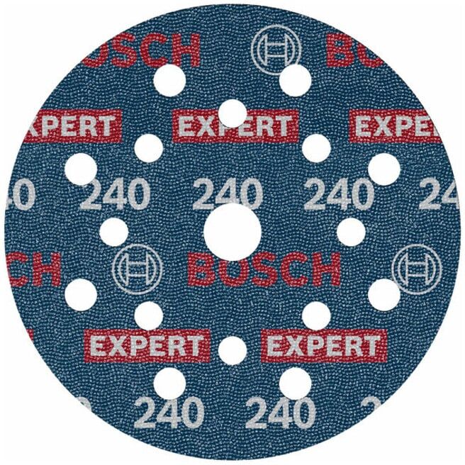 BOSCH EXPERT Disque abrasif feuille, 125 mm, G240 (2608902404)