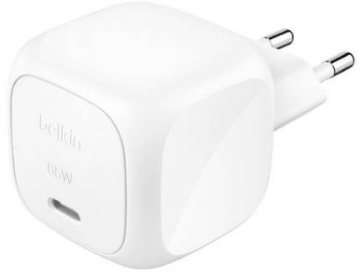 Belkin - Chargeur Ordinateur Portable 65w Powerdelivery Blanc